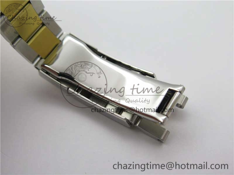 Daytona 116503 SS YG Noob 1:1 Best Edition 904L SS Case and Bracelet Gray Dial SA4130 V3