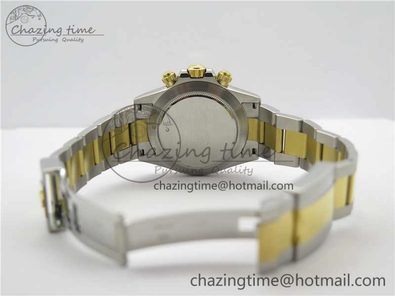Daytona 116503 SS YG Noob 1:1 Best Edition 904L SS Case and Bracelet Gray Dial SA4130 V3