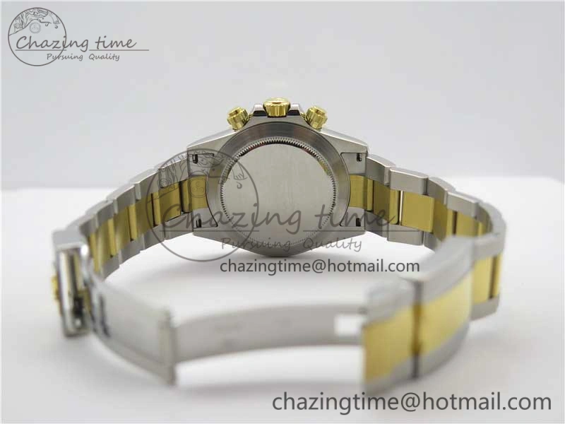 Daytona 116503 SS YG Noob 1:1 Best Edition 904L SS Case and Bracelet Gray Dial SA4130 V3