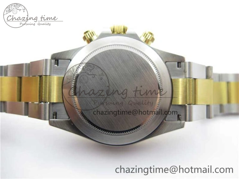 Daytona 116503 SS YG Noob 1:1 Best Edition 904L SS Case and Bracelet Gray Dial SA4130 V3