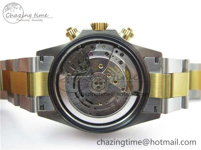 Daytona 116503 SS YG Noob 1:1 Best Edition 904L SS Case and Bracelet Gray Dial SA4130 V3
