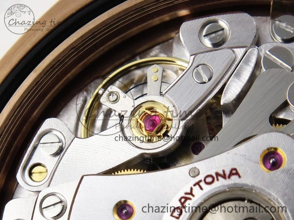 Daytona 116505 1:1 Best Edition Clean Factory Champagne Diamond Markers Dial on RG Bracelet A4130