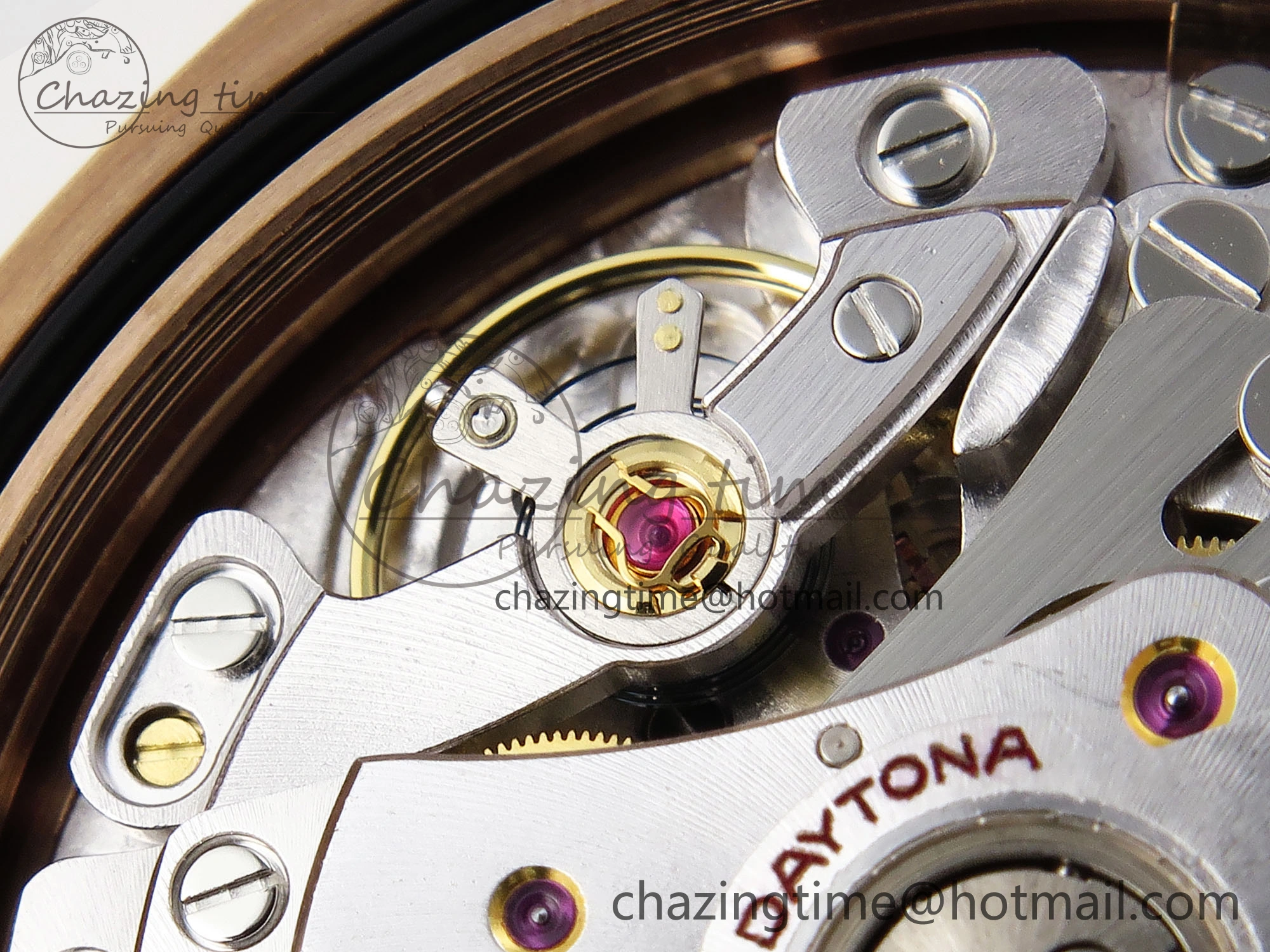 Daytona 116505 1:1 Best Edition Clean Factory Champagne Diamond Markers Dial on RG Bracelet A4130