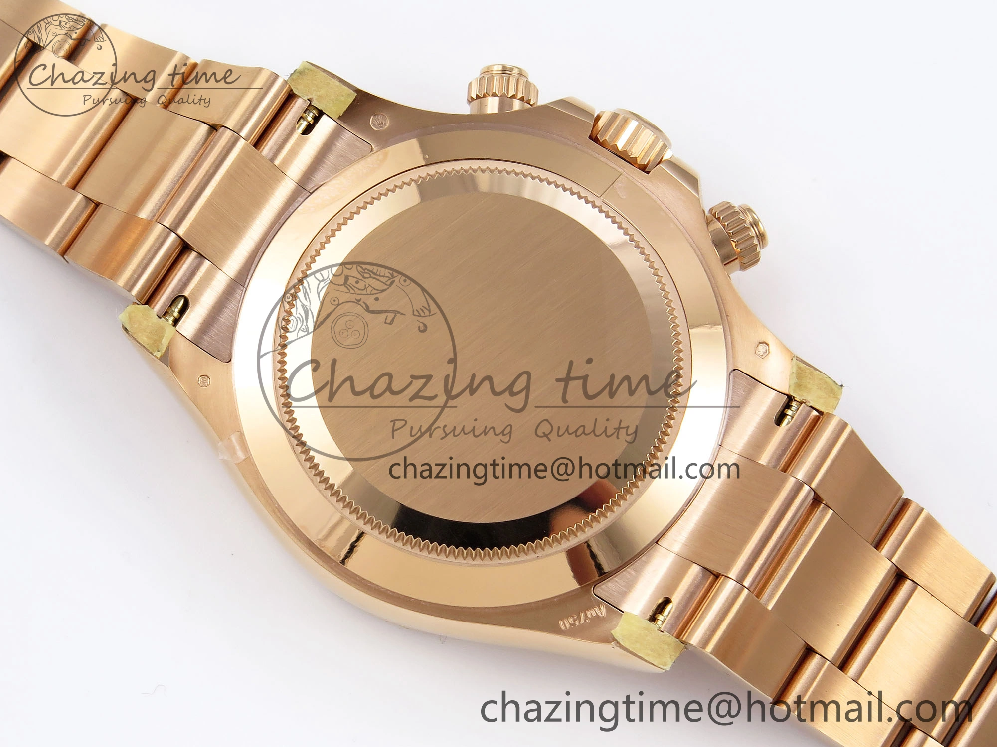 Daytona 116505 1:1 Best Edition Clean Factory Champagne Diamond Markers Dial on RG Bracelet A4130
