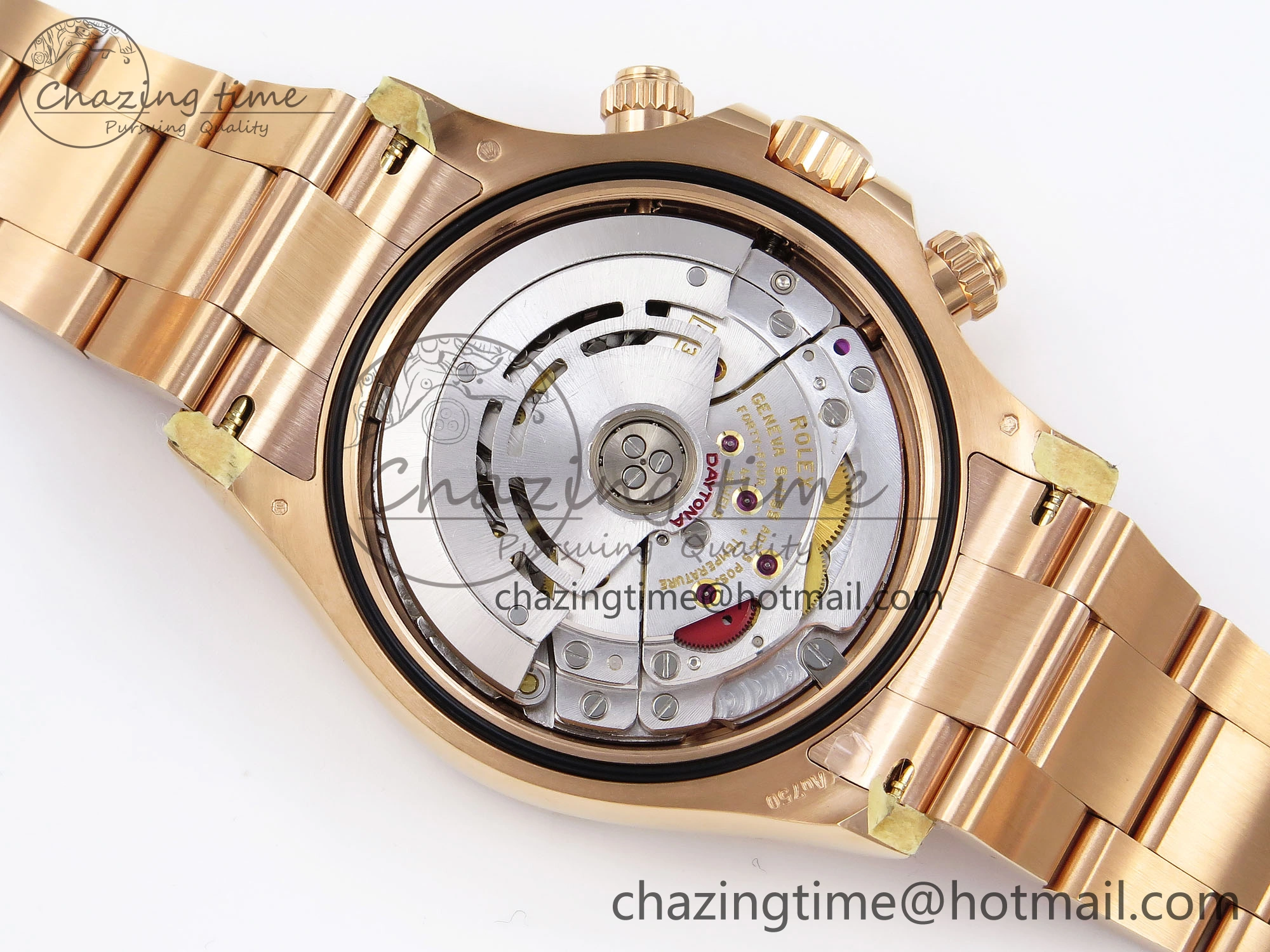 Daytona 116505 1:1 Best Edition Clean Factory Champagne Diamond Markers Dial on RG Bracelet A4130