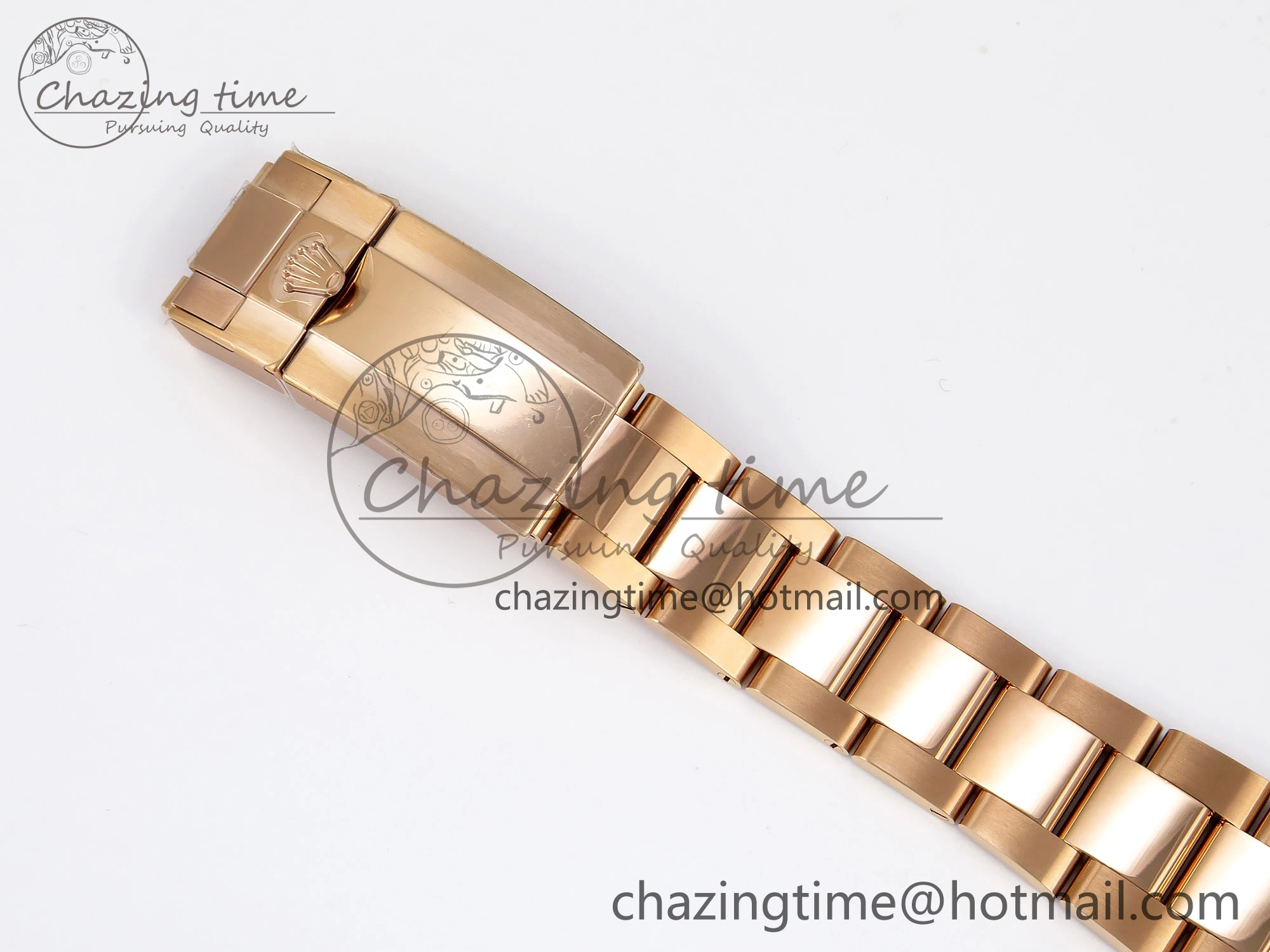Daytona 116505 1:1 Best Edition Clean Factory Champagne Diamond Markers Dial on RG Bracelet A4130