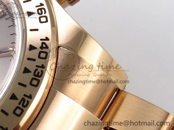 Daytona 116505 1:1 Best Edition Clean Factory Champagne Diamond Markers Dial on RG Bracelet A4130