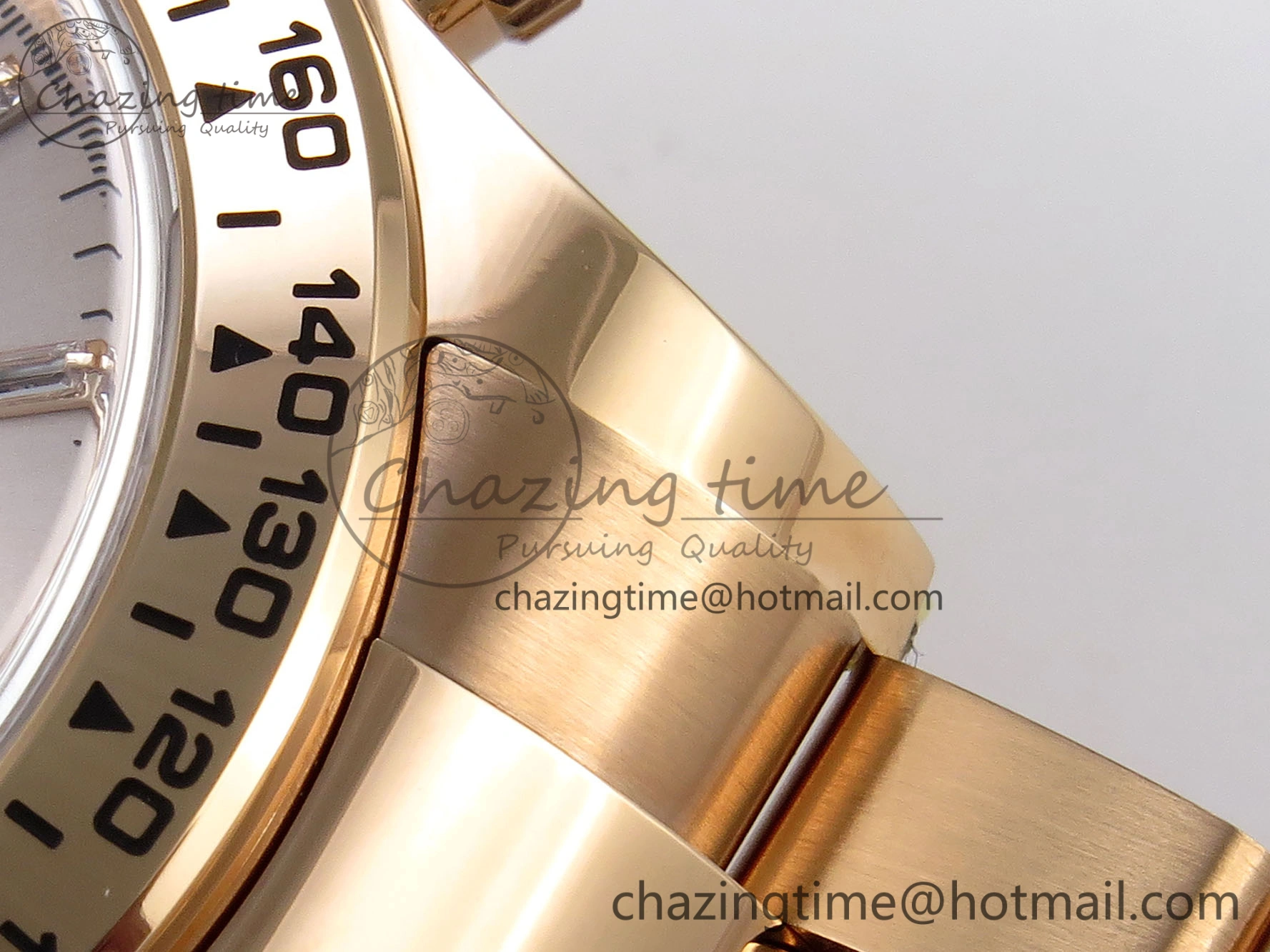 Daytona 116505 1:1 Best Edition Clean Factory Champagne Diamond Markers Dial on RG Bracelet A4130