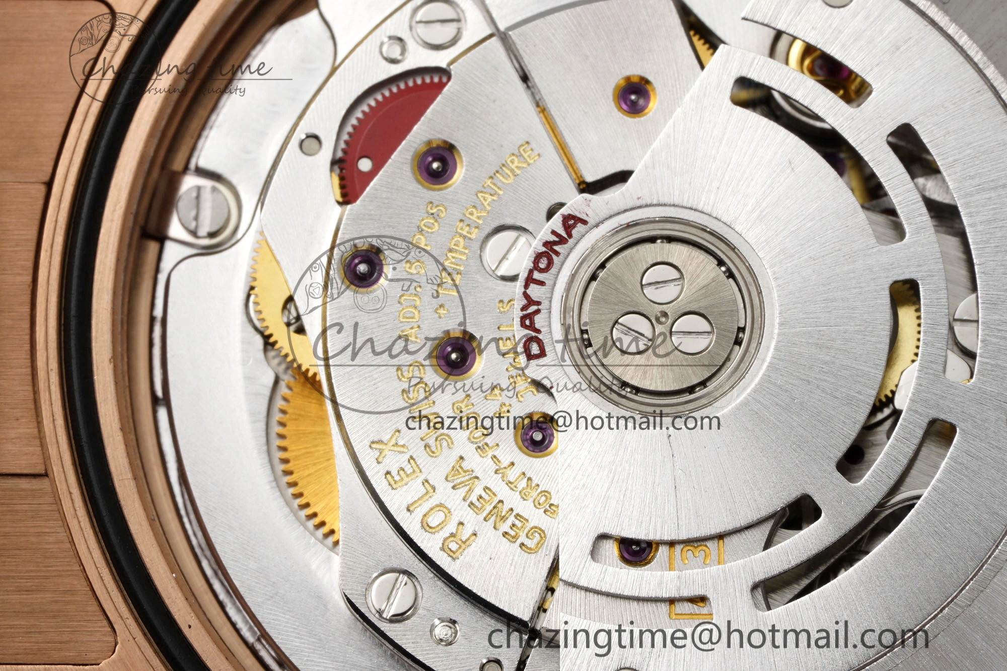 Daytona 116505 BTF 1:1 Best Edition Black RG Dial on RG Bracelet SA4130