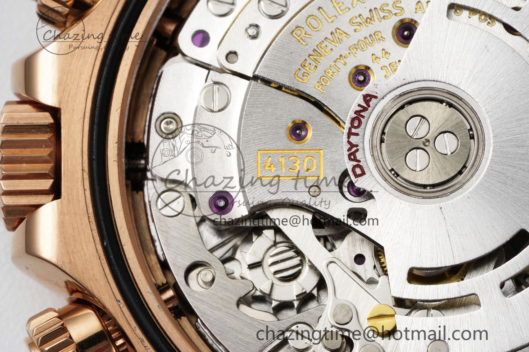 Daytona 116505 BTF 1:1 Best Edition Brown Dial on RG Bracelet SA4130