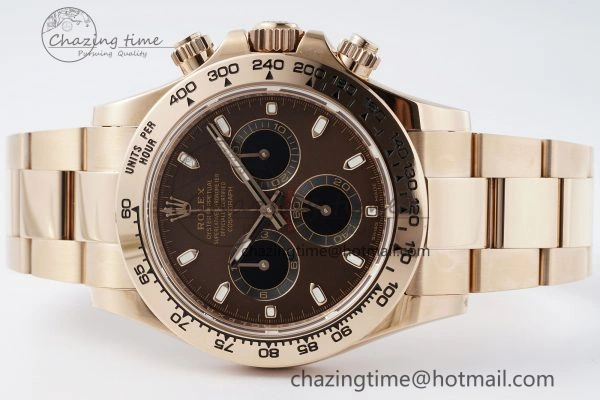 Daytona 116505 BTF 1:1 Best Edition Brown Dial on RG Bracelet SA4130