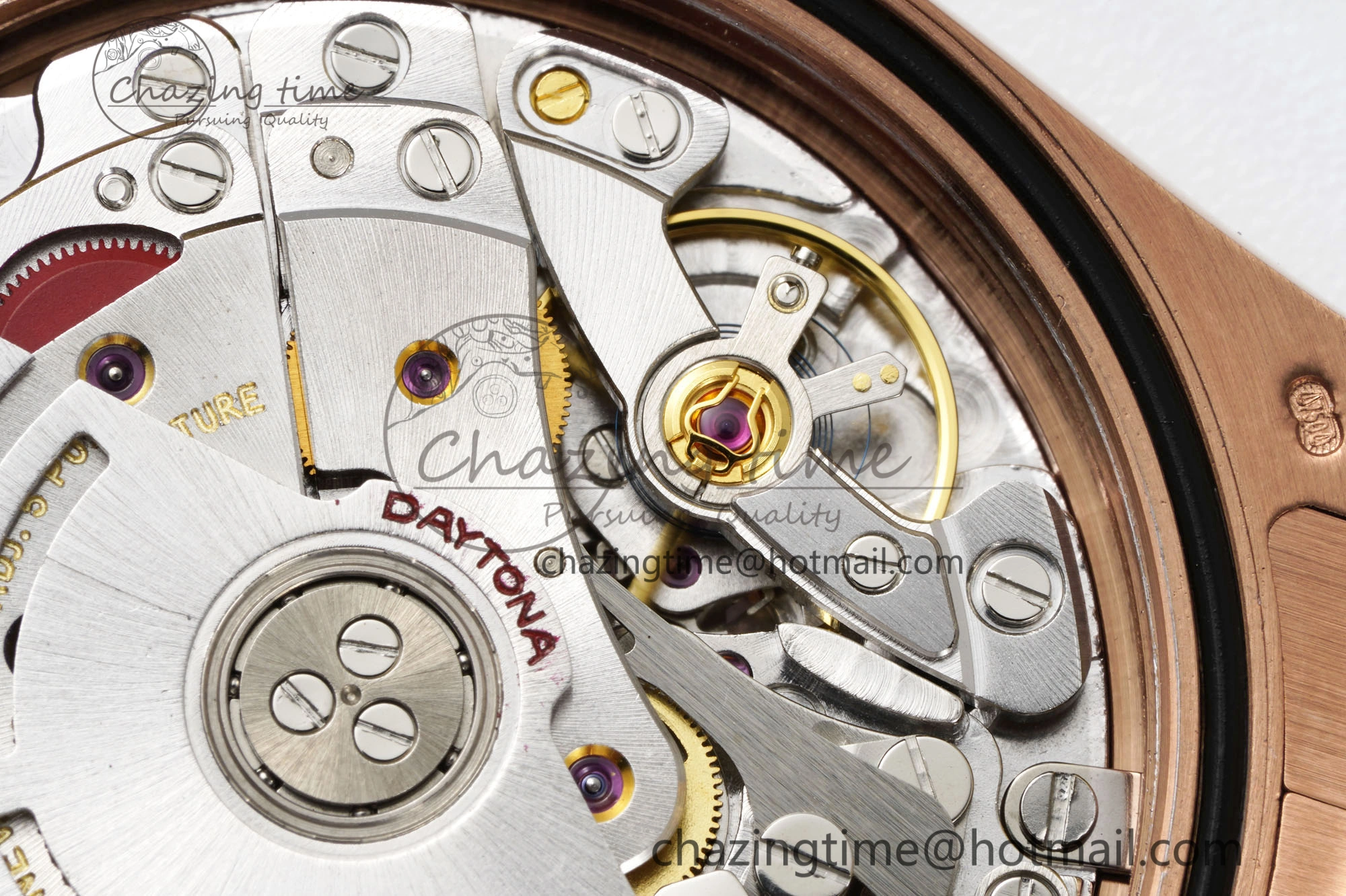 Daytona 116505 BTF 1:1 Best Edition RG Crystal Dial on RG Bracelet SA4130