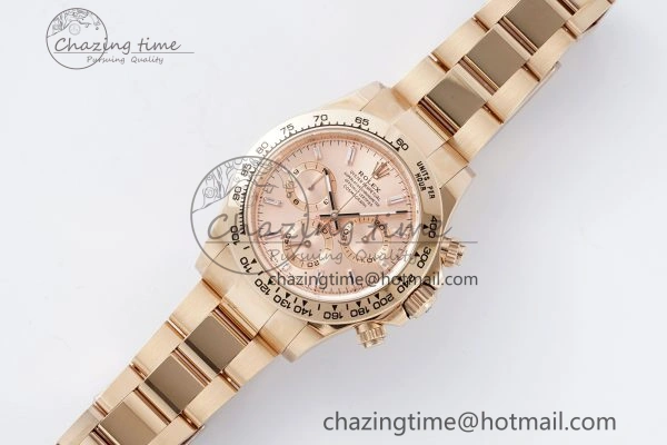 Daytona 116505 BTF 1:1 Best Edition RG Crystal Dial on RG Bracelet SA4130
