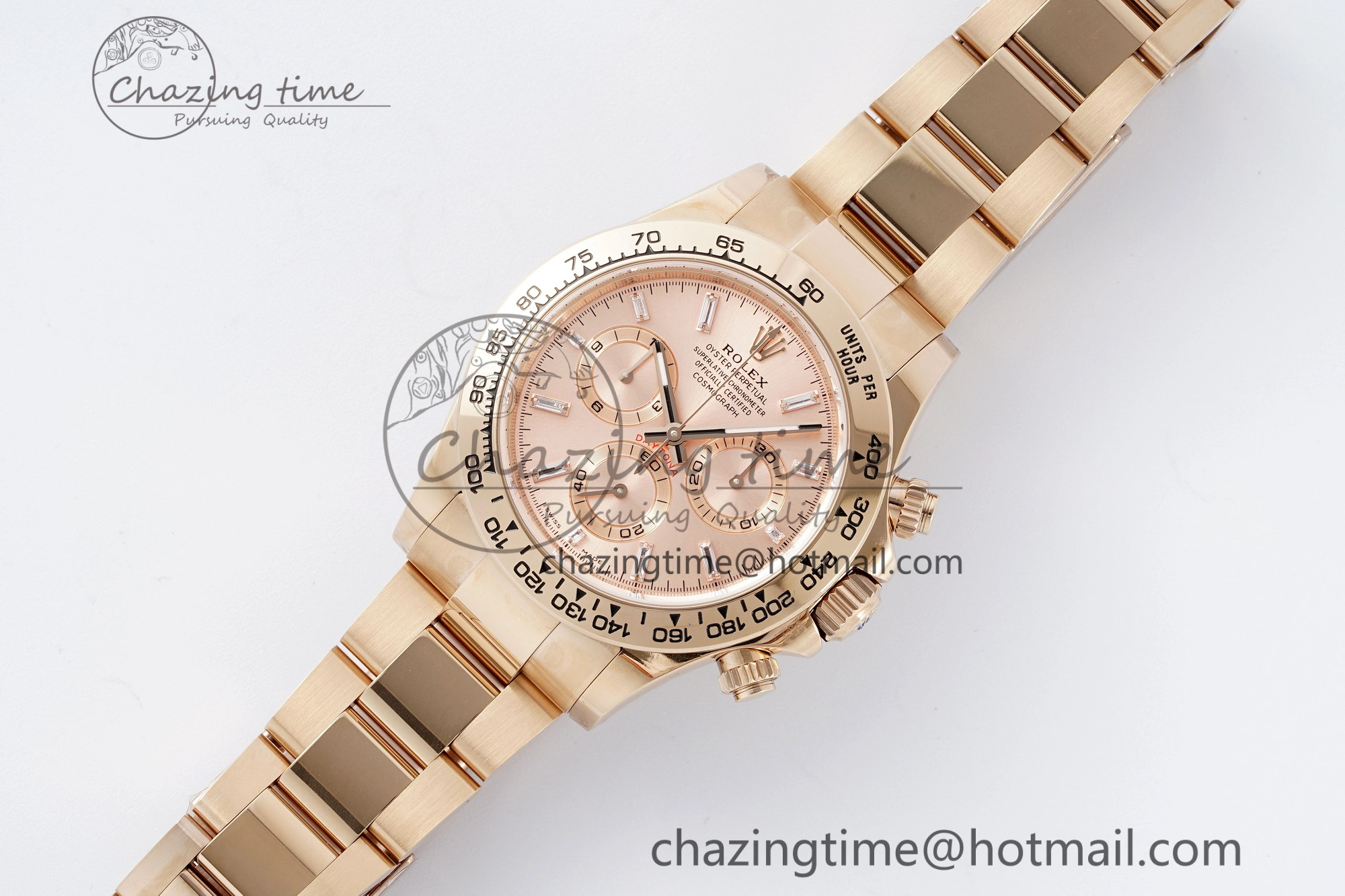 Daytona 116505 BTF 1:1 Best Edition RG Crystal Dial on RG Bracelet SA4130