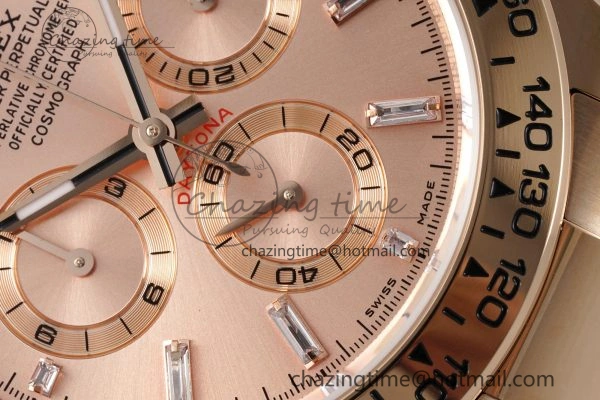 Daytona 116505 BTF 1:1 Best Edition RG Crystal Dial on RG Bracelet SA4130