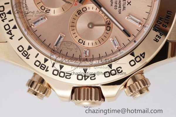 Daytona 116505 BTF 1:1 Best Edition RG Crystal Dial on RG Bracelet SA4130