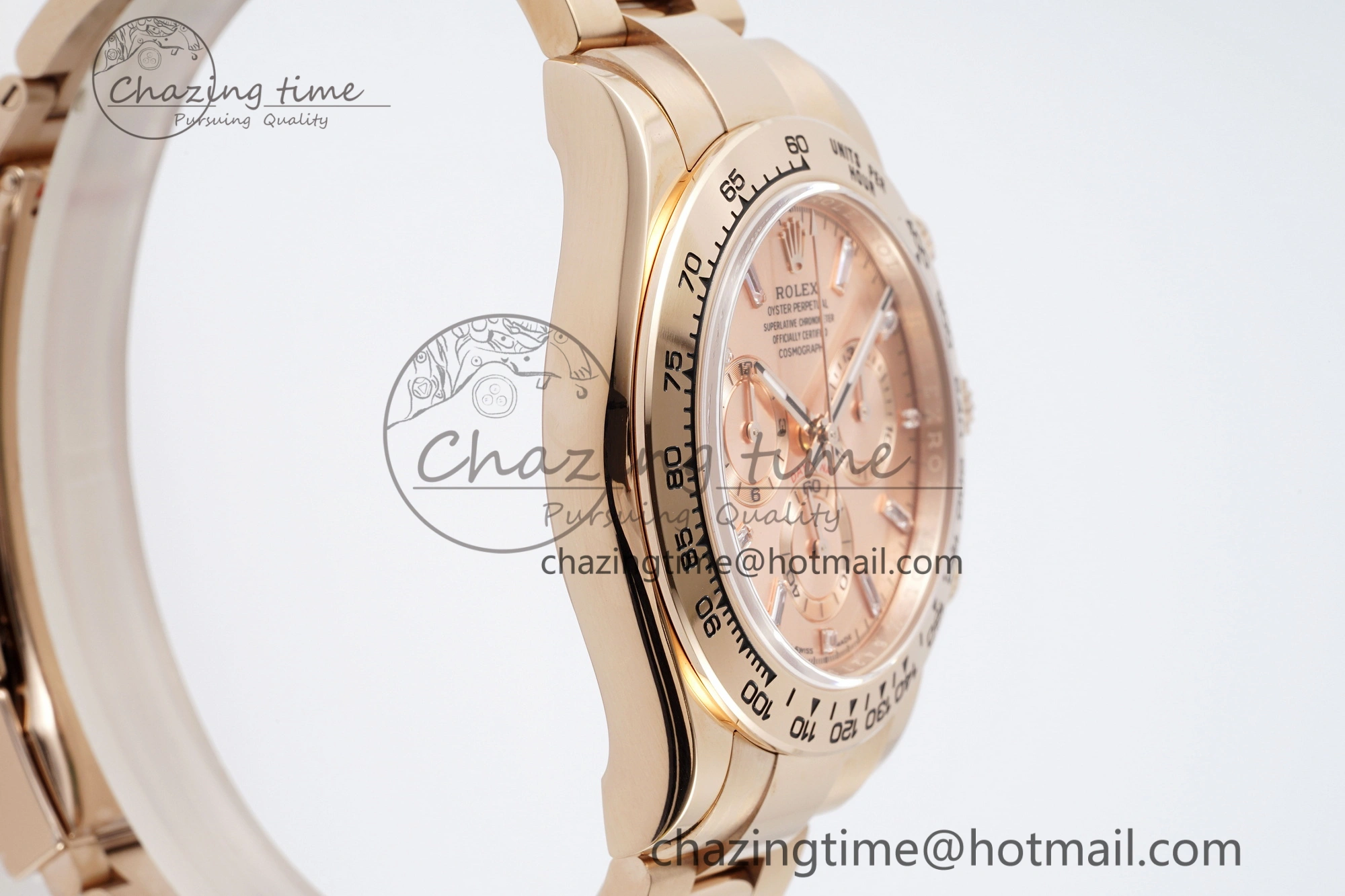 Daytona 116505 BTF 1:1 Best Edition RG Crystal Dial on RG Bracelet SA4130