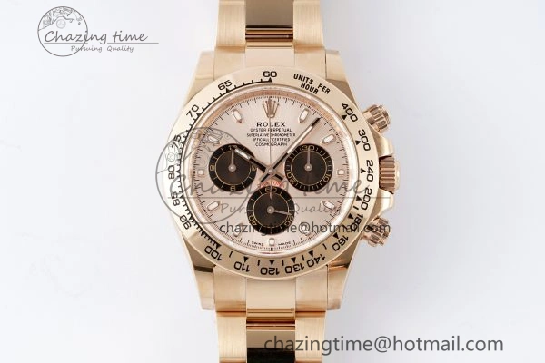 Daytona 116505 BTF 1:1 Best Edition RG Black Dial on RG Bracelet SA4130