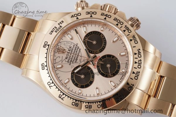 Daytona 116505 BTF 1:1 Best Edition RG Black Dial on RG Bracelet SA4130