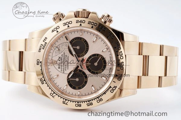 Daytona 116505 BTF 1:1 Best Edition RG Black Dial on RG Bracelet SA4130