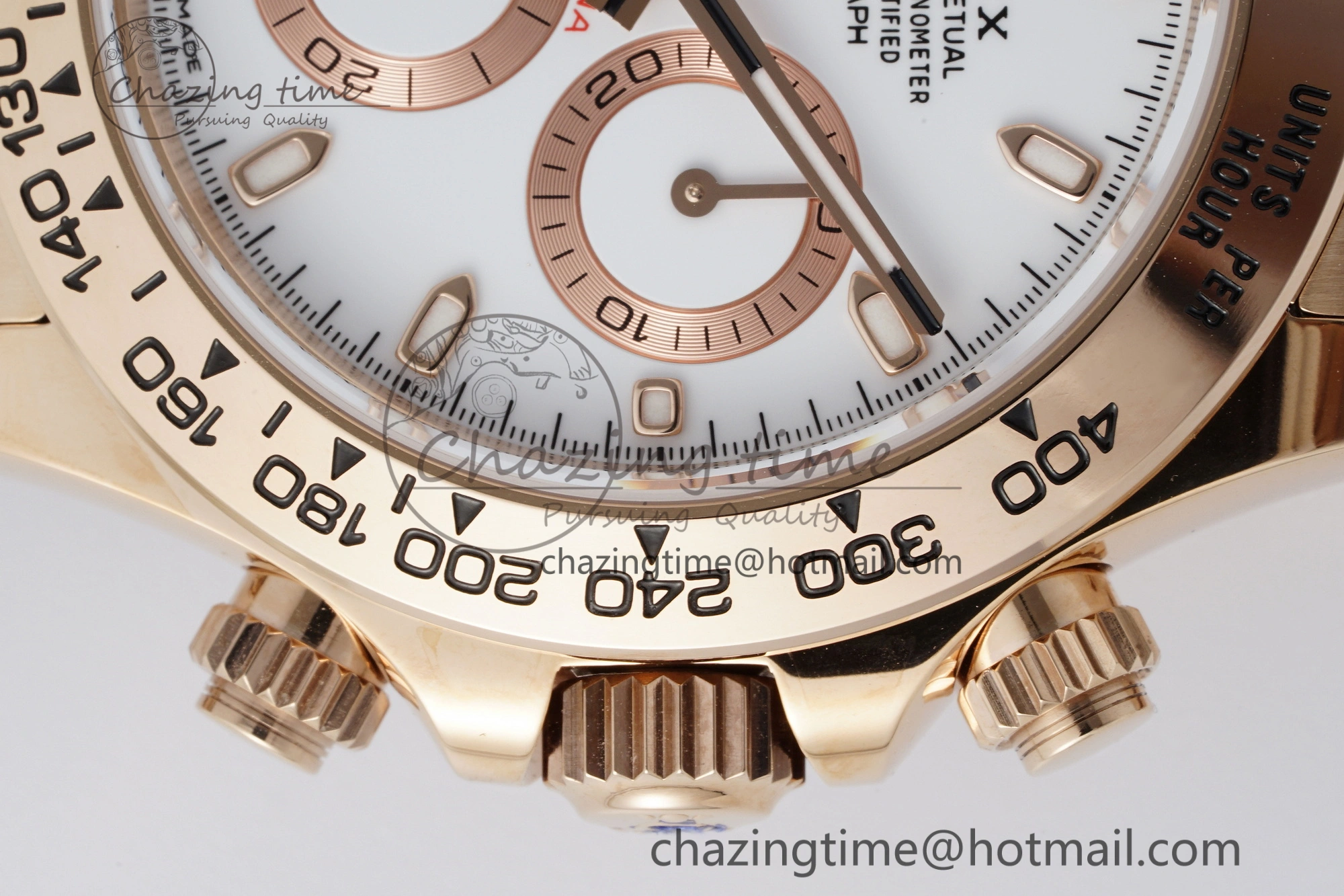 Daytona 116505 BTF 1:1 Best Edition White Dial on RG Bracelet SA4130