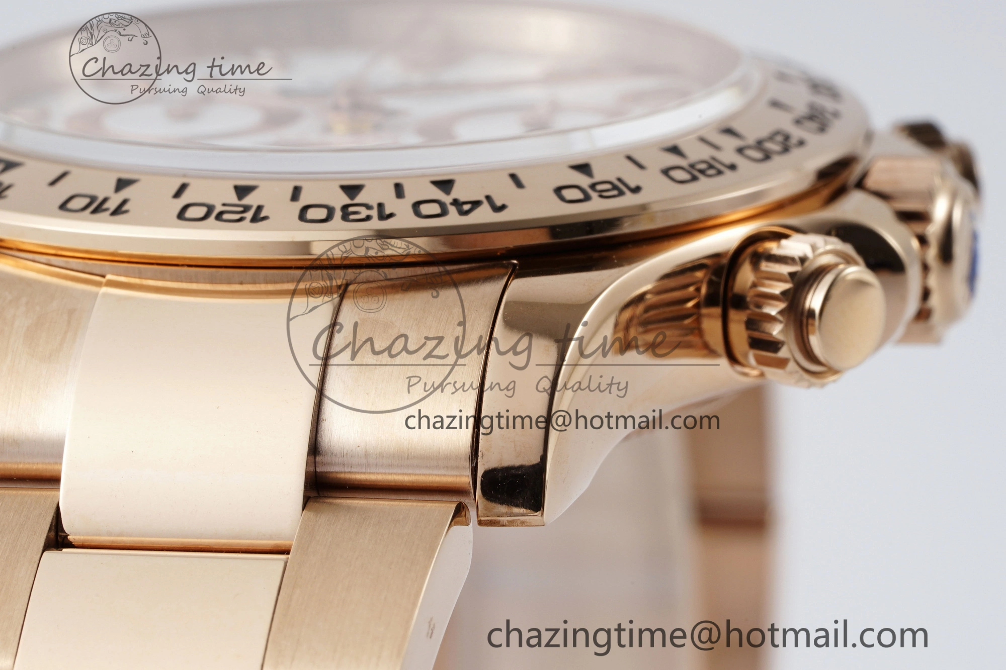Daytona 116505 BTF 1:1 Best Edition White Dial on RG Bracelet SA4130