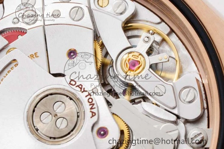 Daytona 116505 Clean 1:1 Best Edition Chocolate Dial Black Markers on RG Bracelet SA4130 V2