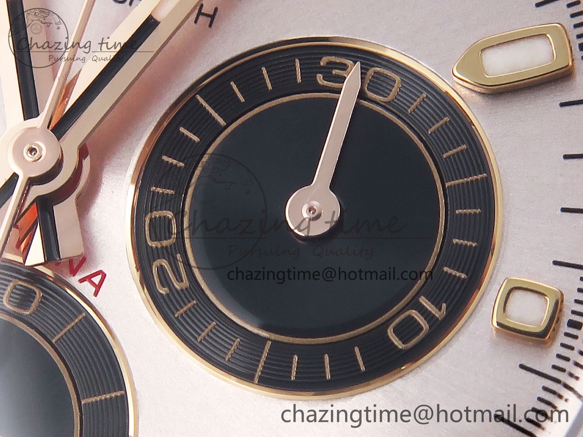 Daytona 116505 Clean 1:1 Best Edition Silver Dial RG Markers on RG Bracelet SA4130 V2