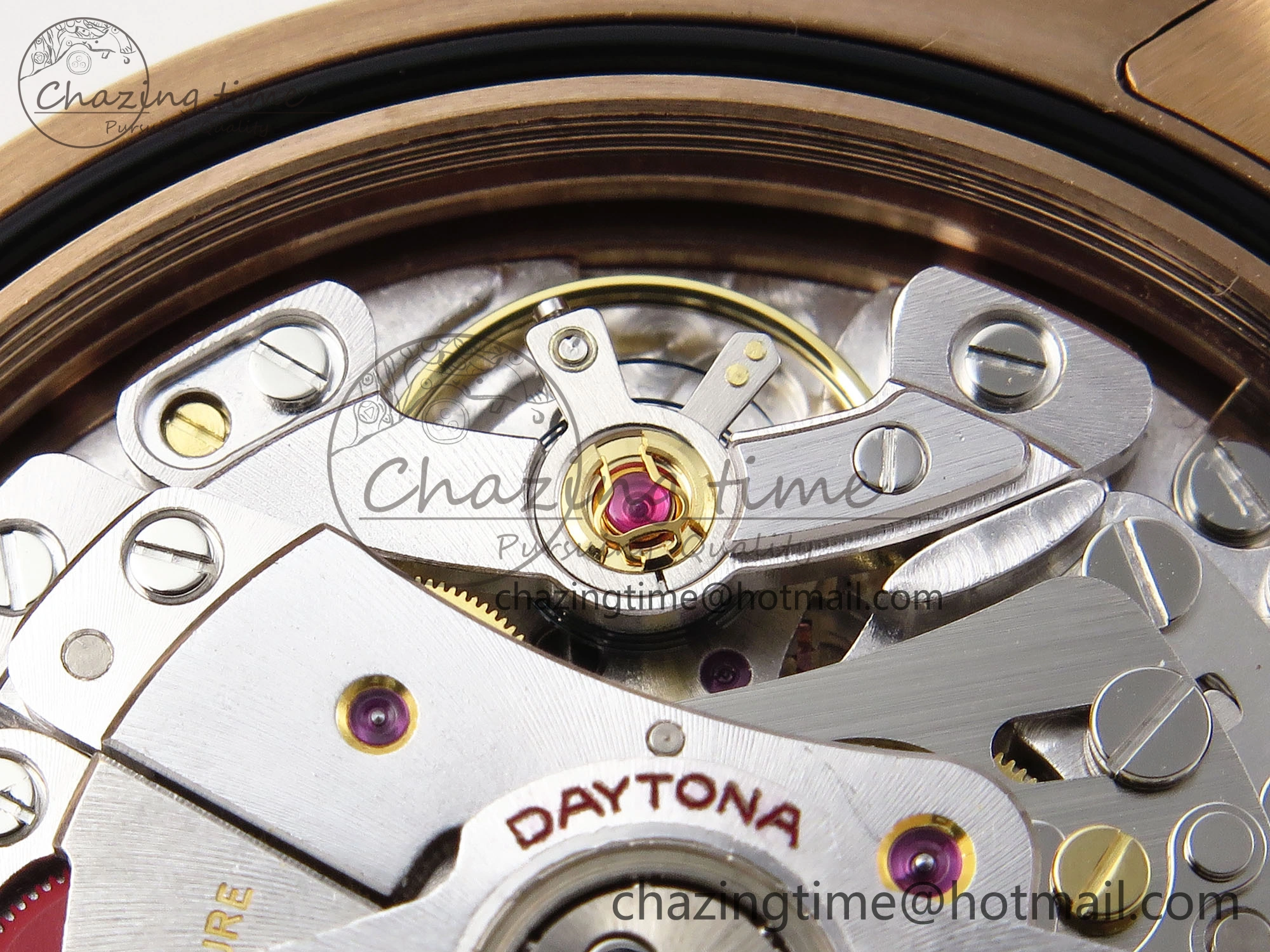 Daytona 116505 Clean 1:1 Best Edition Silver Dial RG Markers on RG Bracelet SA4130 V2