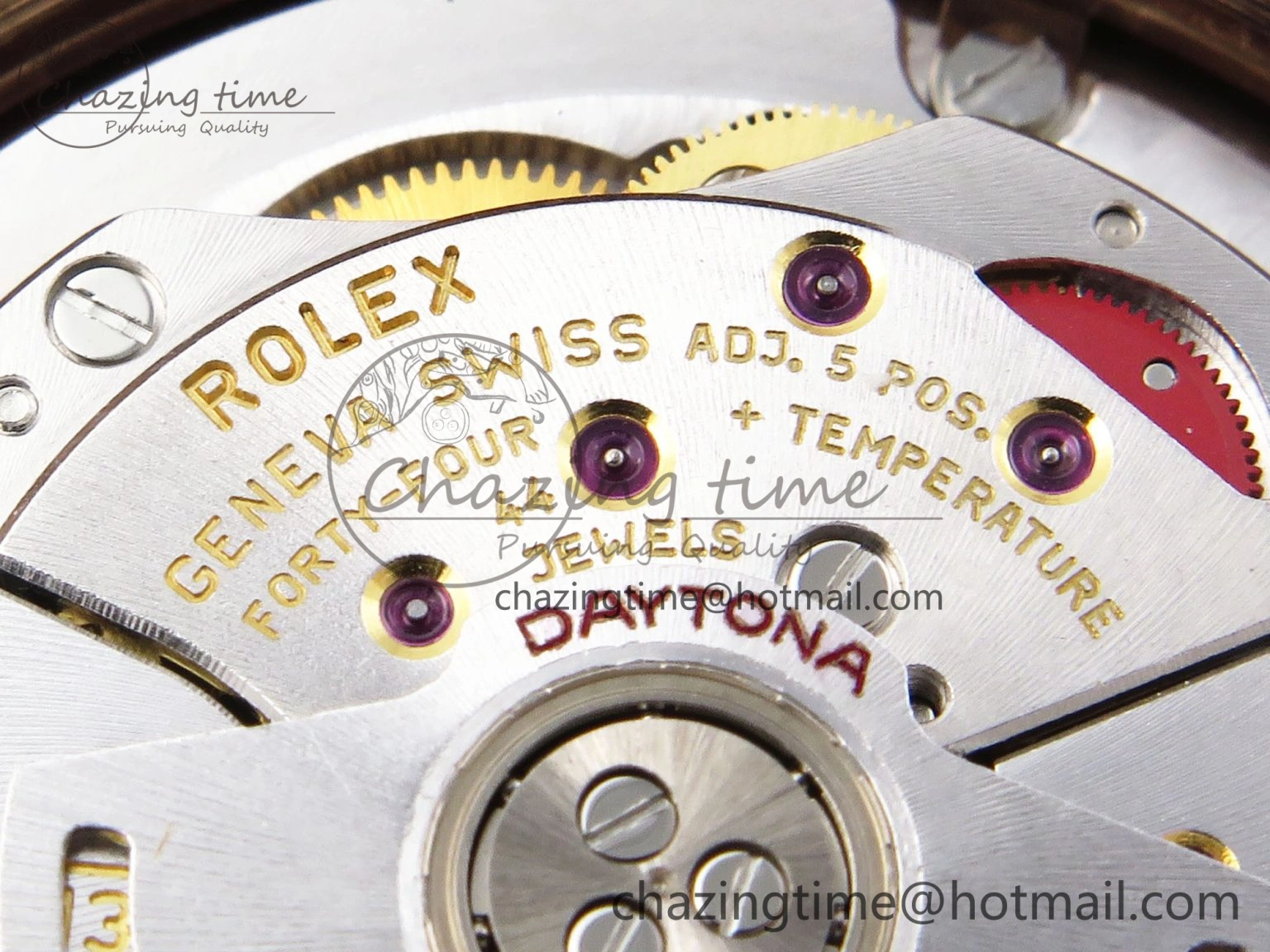 Daytona 116505 Clean 1:1 Best Edition Silver Dial RG Markers on RG Bracelet SA4130 V2
