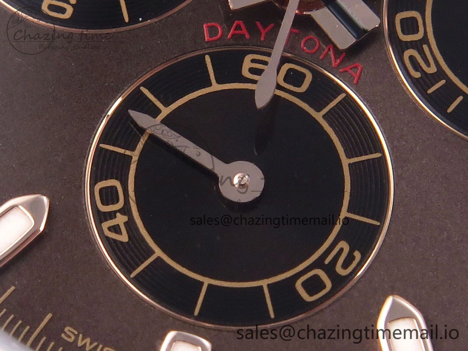 Daytona 116505 KING 1:1 Best Edition Chocolate Dial on RG Bracelet SH4130