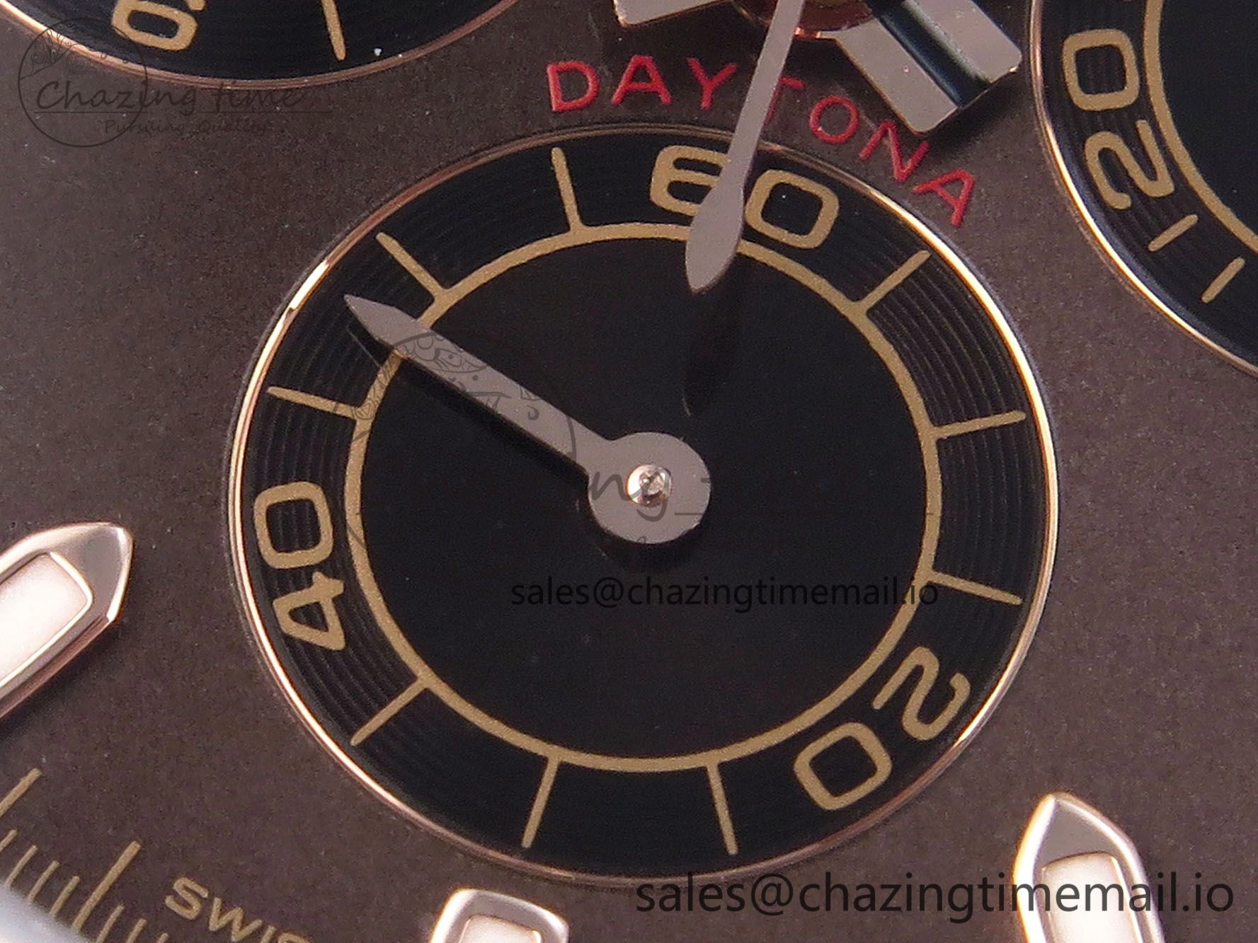 Daytona 116505 KING 1:1 Best Edition Chocolate Dial on RG Bracelet SH4130