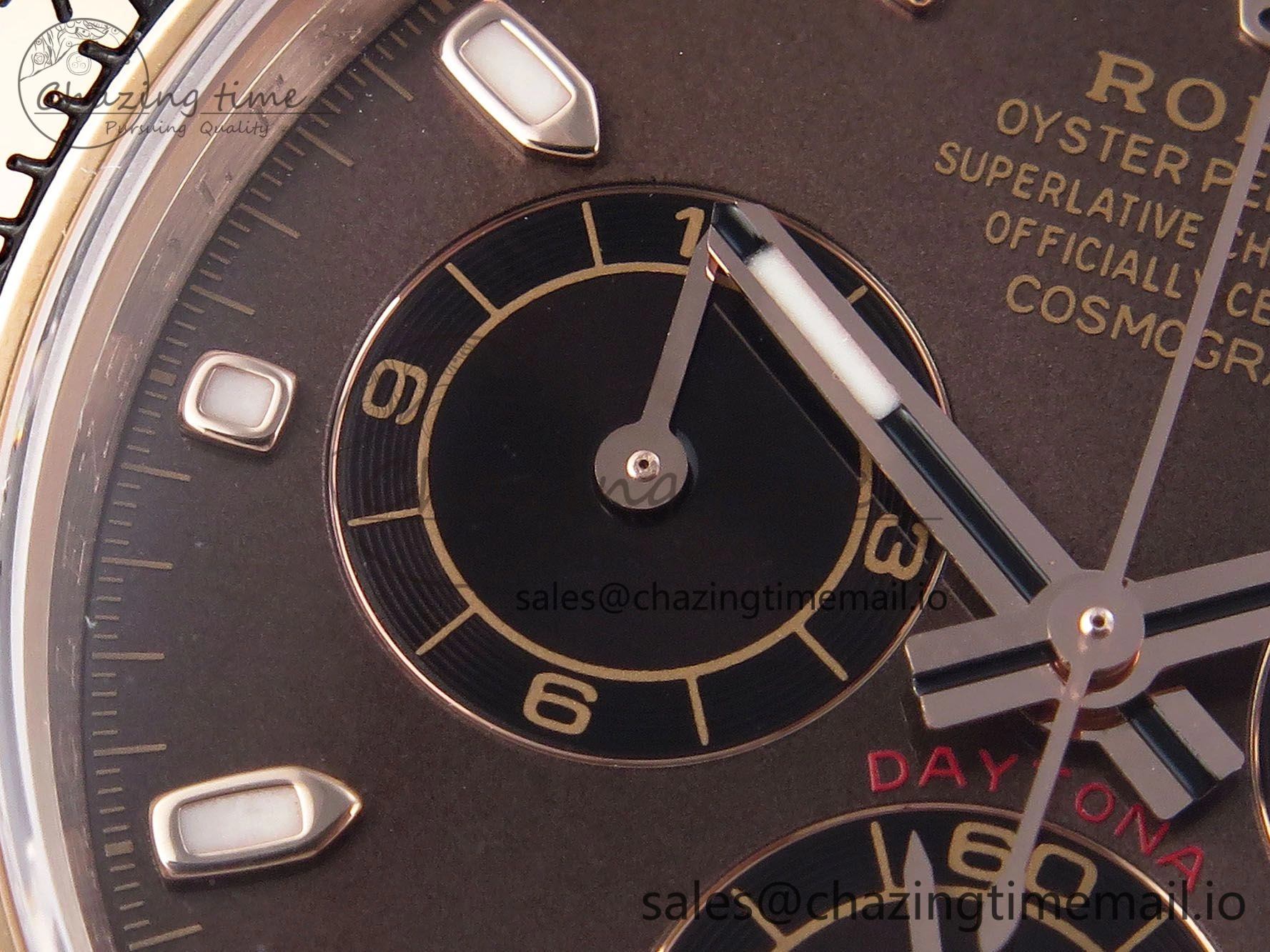 Daytona 116505 KING 1:1 Best Edition Chocolate Dial on RG Bracelet SH4130