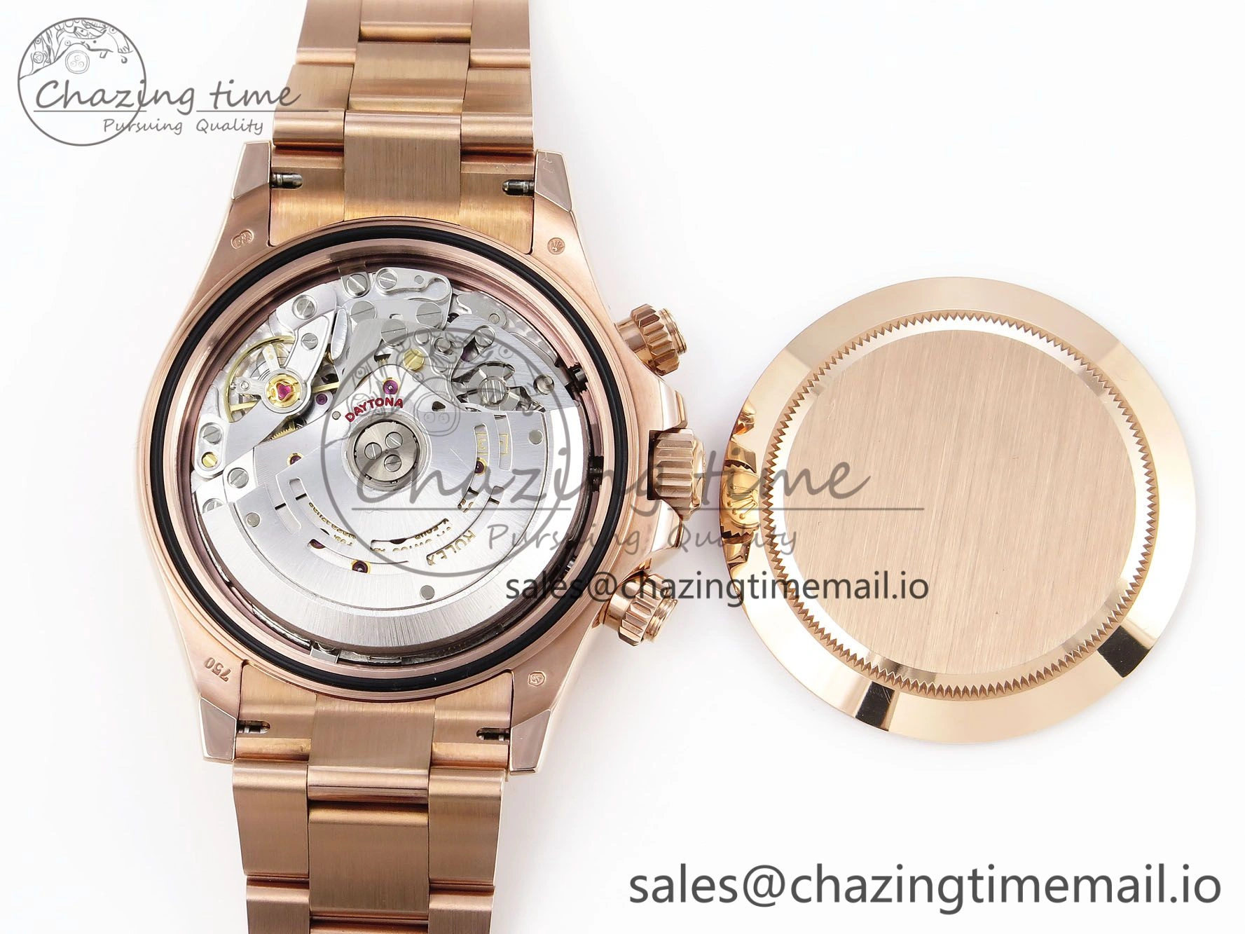 Daytona 116505 KING 1:1 Best Edition RG Crystal Dial on RG Bracelet SH4130