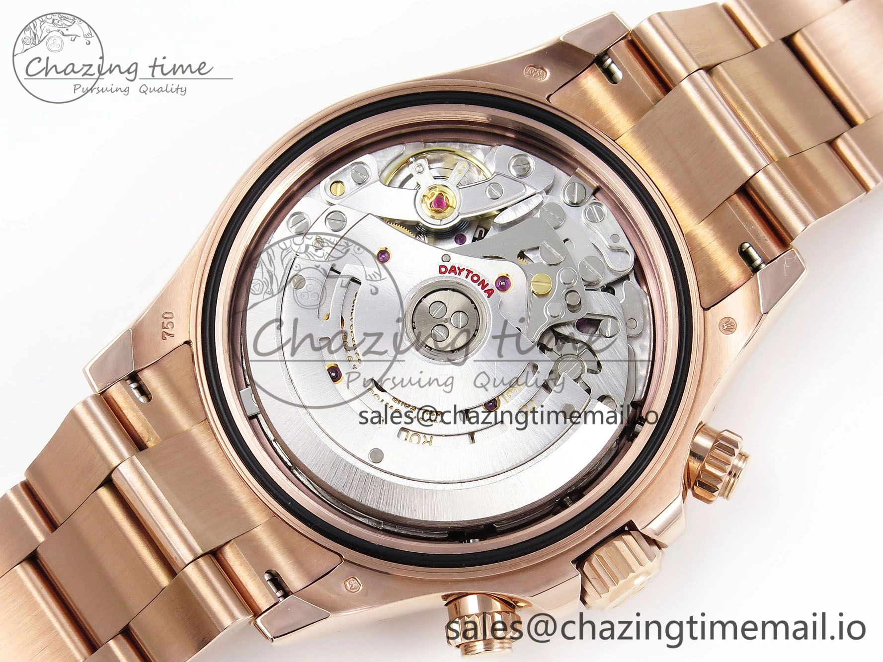 Daytona 116505 KING 1:1 Best Edition RG Crystal Dial on RG Bracelet SH4130