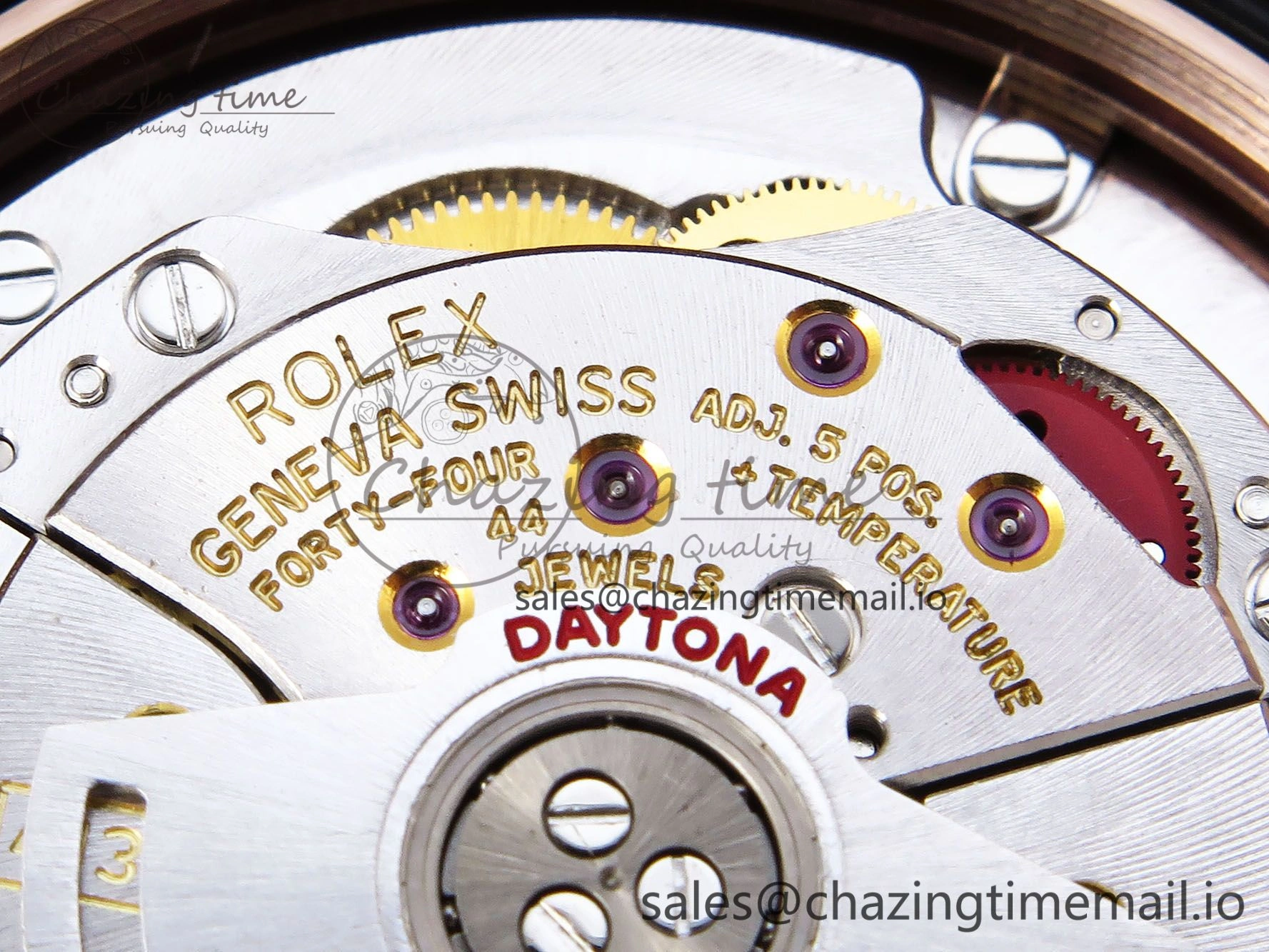 Daytona 116505 KING 1:1 Best Edition RG Crystal Dial on RG Bracelet SH4130