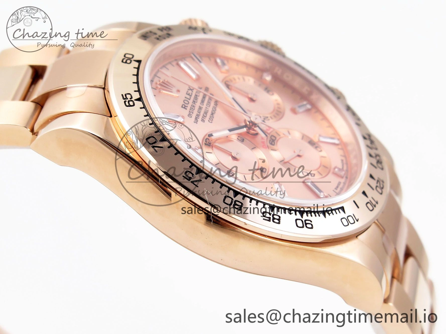 Daytona 116505 KING 1:1 Best Edition RG Crystal Dial on RG Bracelet SH4130