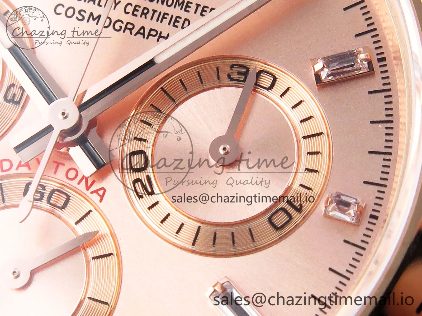 Daytona 116505 KING 1:1 Best Edition RG Crystal Dial on RG Bracelet SH4130
