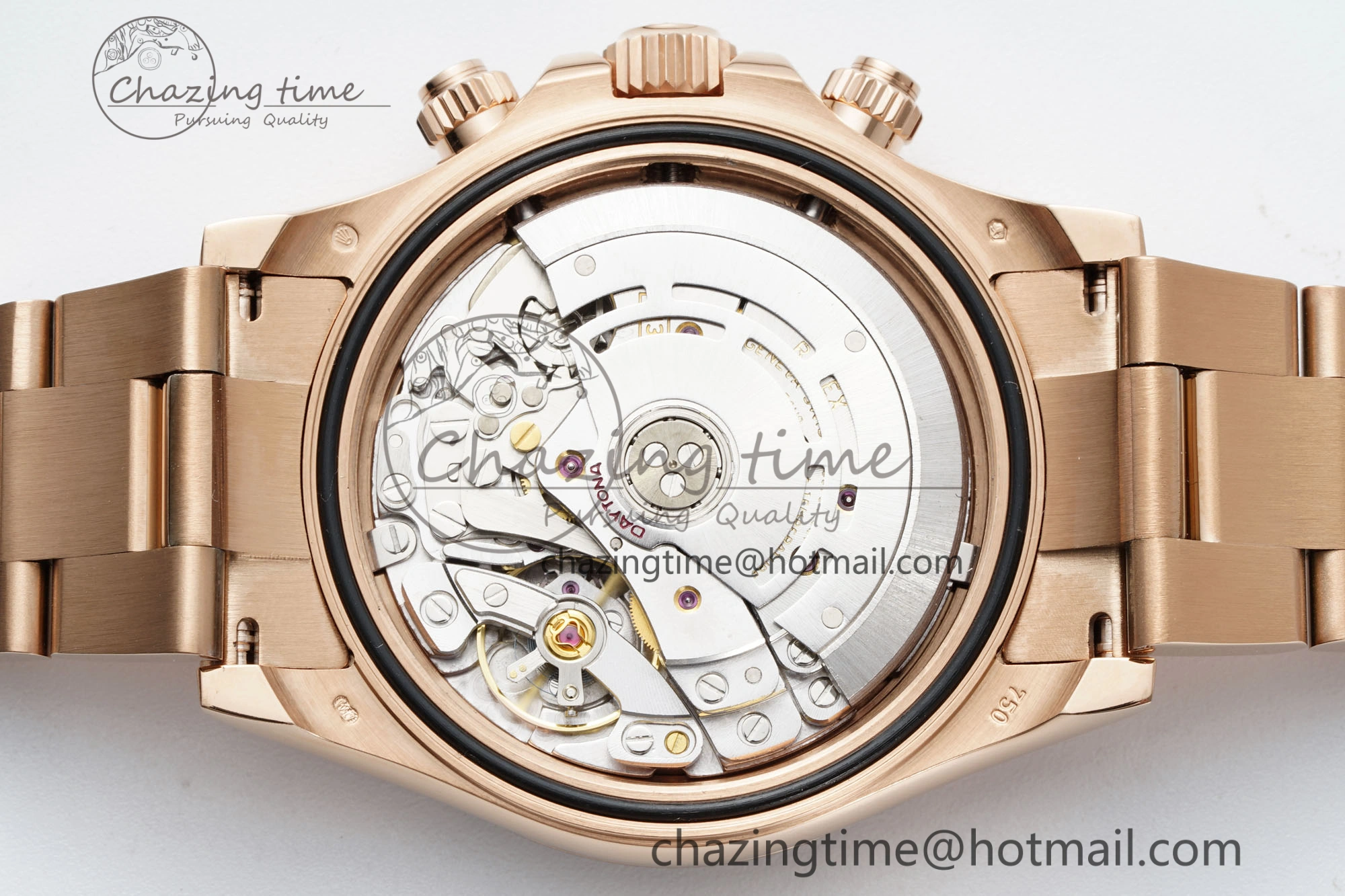 Daytona 116505 QF 1:1 Best Edition Brown Dial on RG Bracelet SA4130 V2