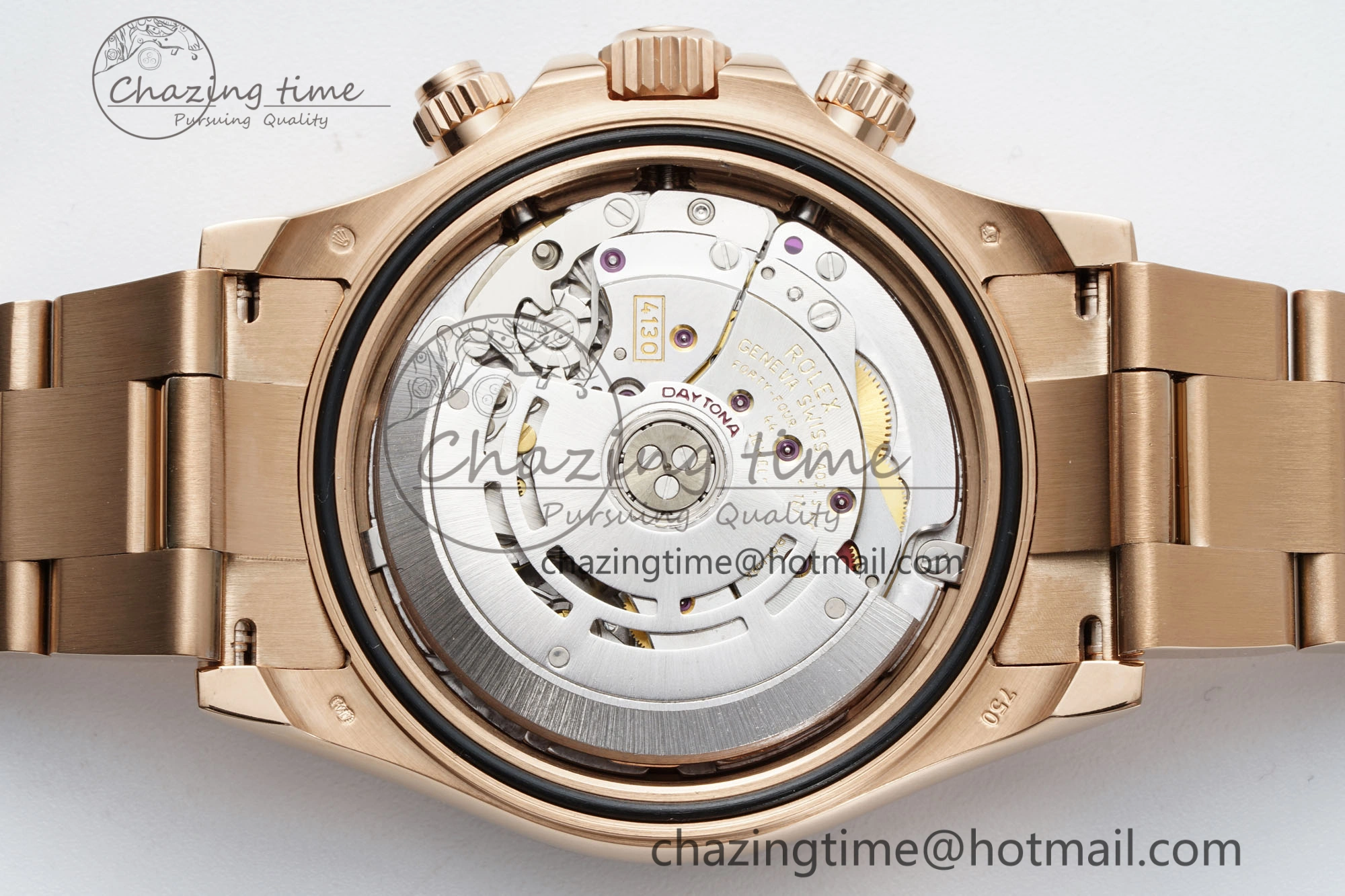 Daytona 116505 QF 1:1 Best Edition Brown Dial on RG Bracelet SA4130 V2