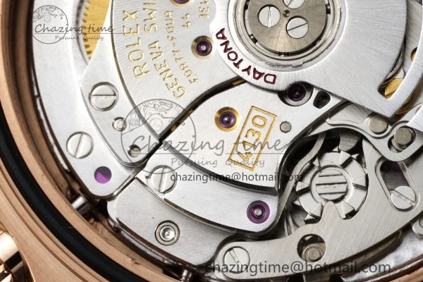Daytona 116505 QF 1:1 Best Edition Brown Dial on RG Bracelet SA4130 V2