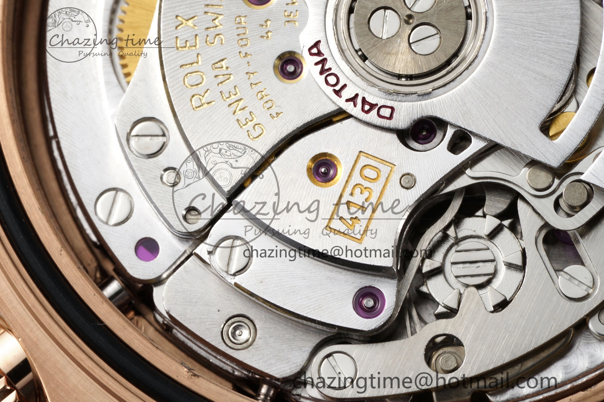 Daytona 116505 QF 1:1 Best Edition Brown Dial on RG Bracelet SA4130 V2