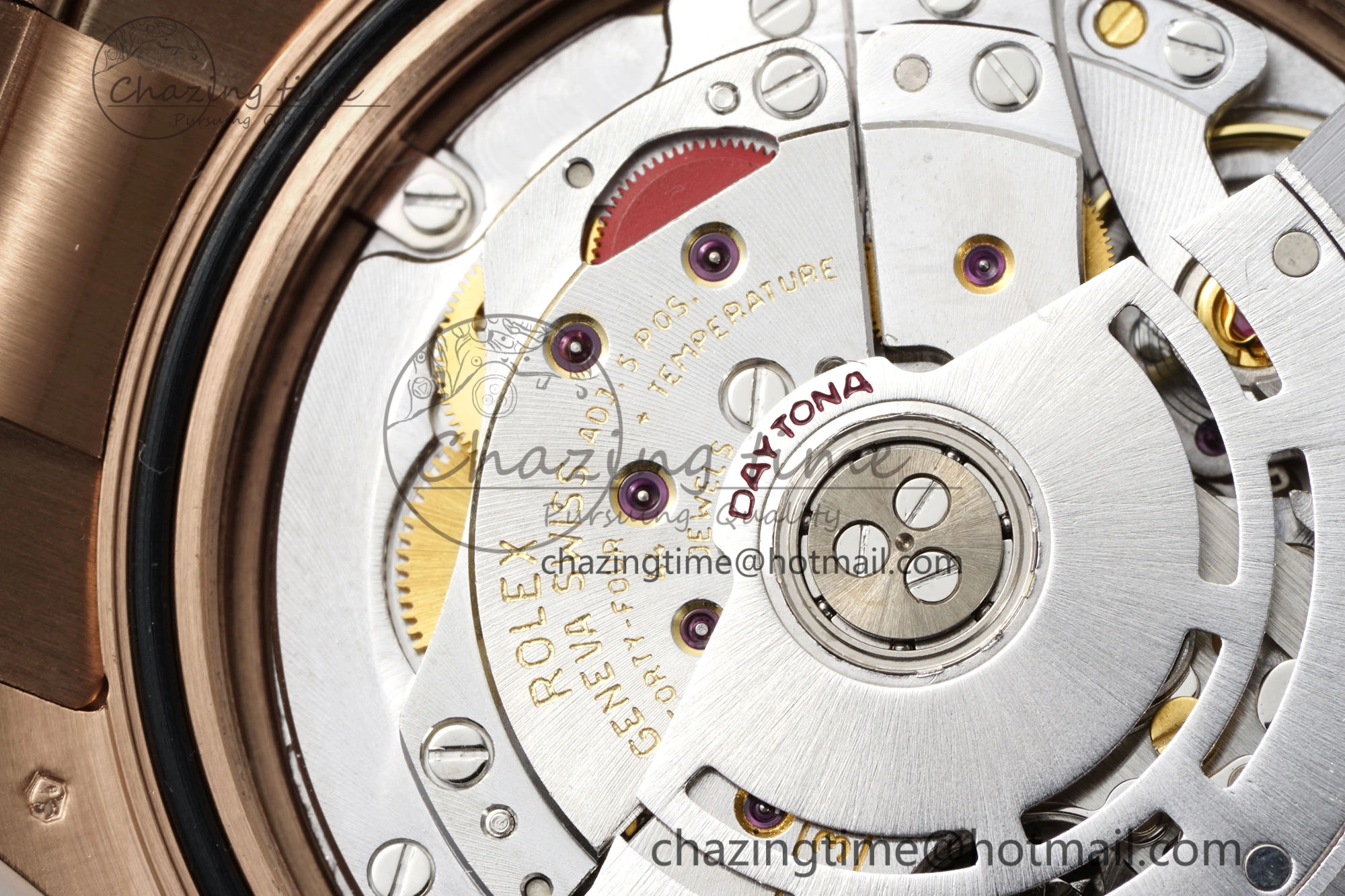 Daytona 116505 QF 1:1 Best Edition Brown Dial on RG Bracelet SA4130 V2