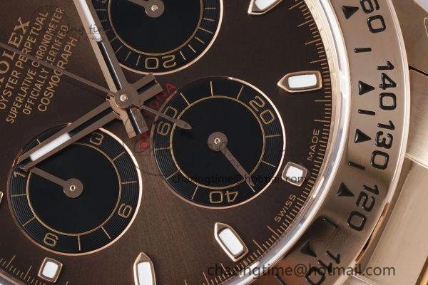 Daytona 116505 QF 1:1 Best Edition Brown Dial on RG Bracelet SA4130 V2