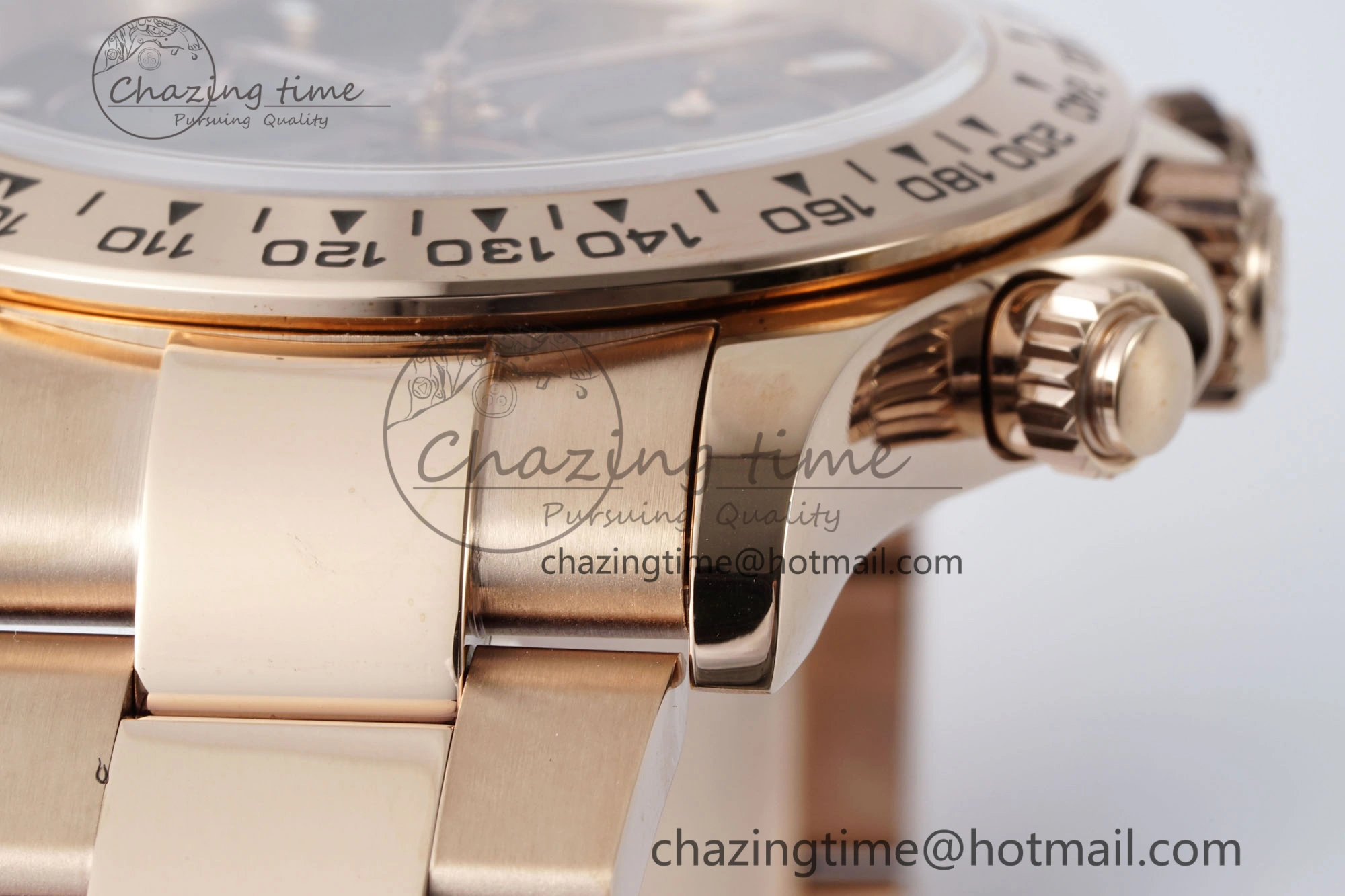 Daytona 116505 QF 1:1 Best Edition Brown Dial on RG Bracelet SA4130 V2