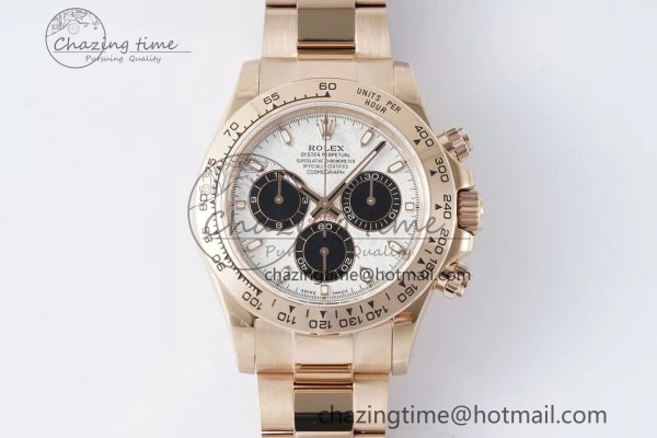 Daytona 116505 QF 1:1 Best Edition Meteorite Dial on RG Bracelet SA4130 V2