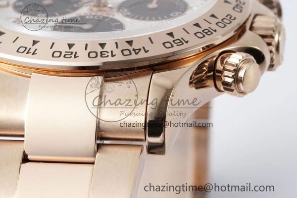 Daytona 116505 QF 1:1 Best Edition Meteorite Dial on RG Bracelet SA4130 V2