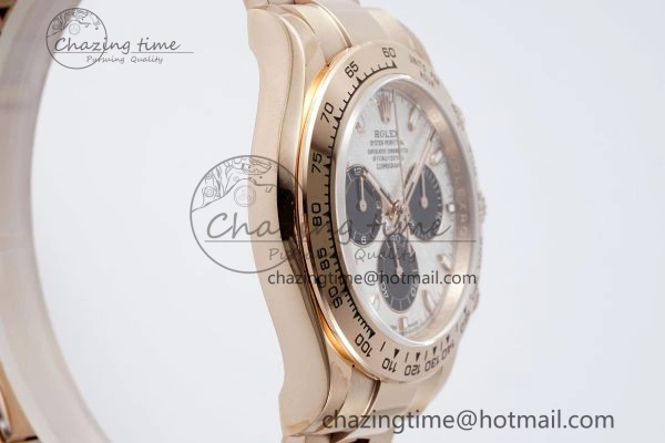 Daytona 116505 QF 1:1 Best Edition Meteorite Dial on RG Bracelet SA4130 V2