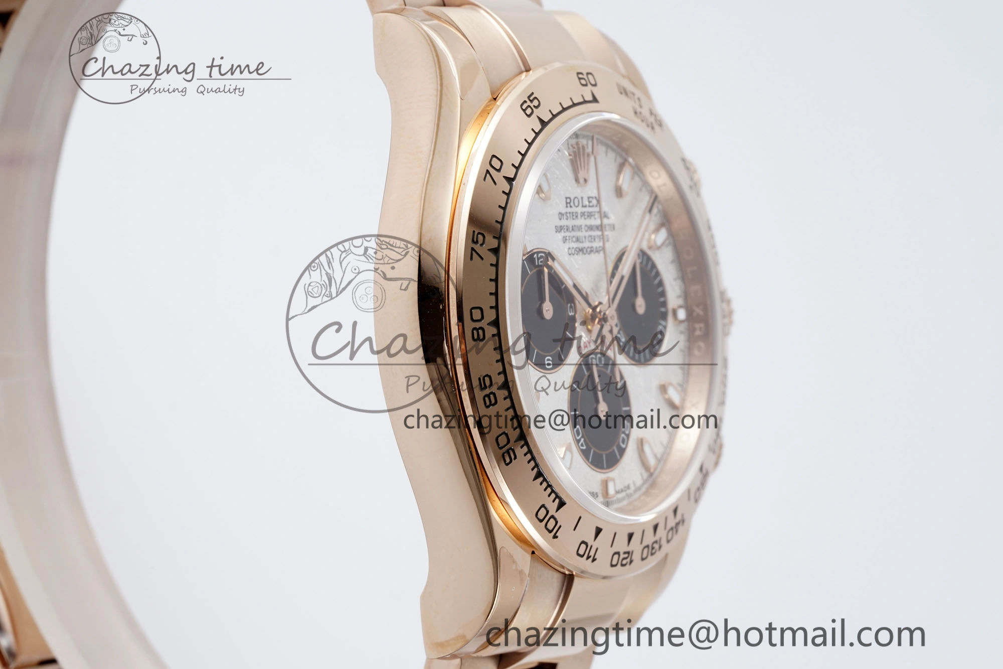 Daytona 116505 QF 1:1 Best Edition Meteorite Dial on RG Bracelet SA4130 V2