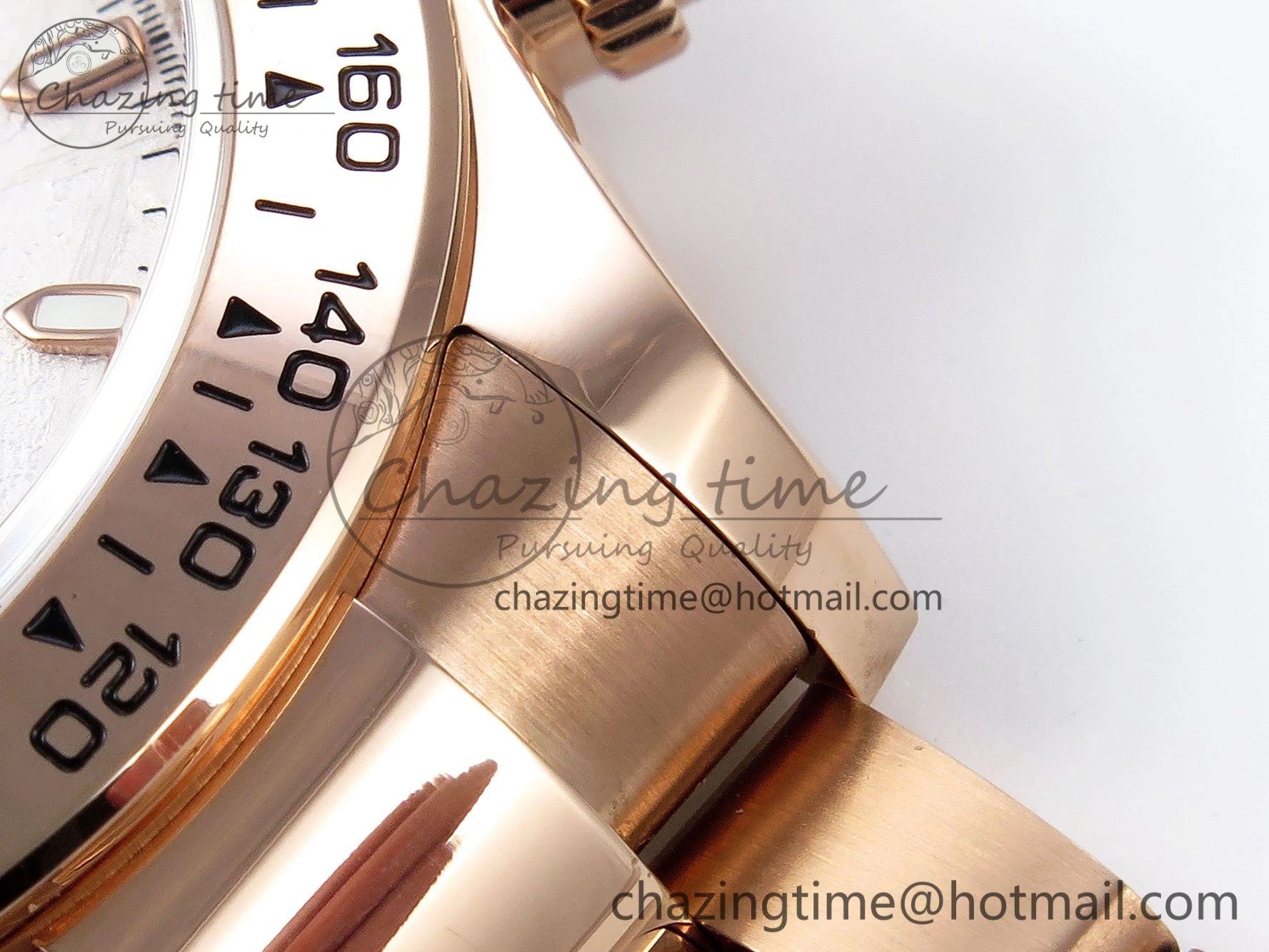 Daytona 116505 QF 1:1 Best Edition Meteorite Dial on RG Bracelet SH4130 V3 (Gain Weight)